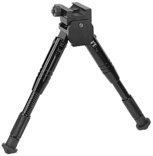 Caldwell 531123 AR Bipod Prone 7.5"-10" Matte Black Aluminum — view 1