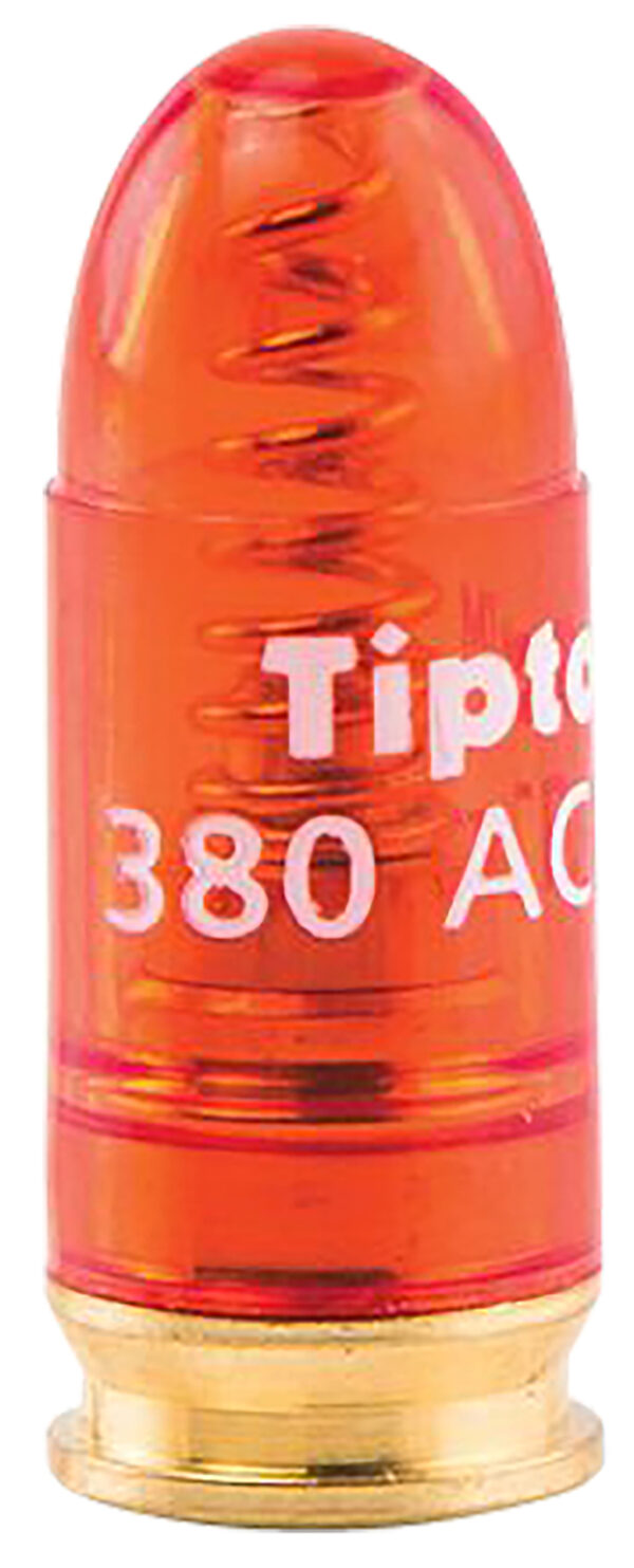 Tipton 337377 Snap Caps Pistol 380ACP Brass/Plastic 5pk — view 1