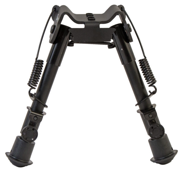 Caldwell 1081950 XLA M-Lok/Key Mod Bipod 6-9" Black Aluminum — view 1