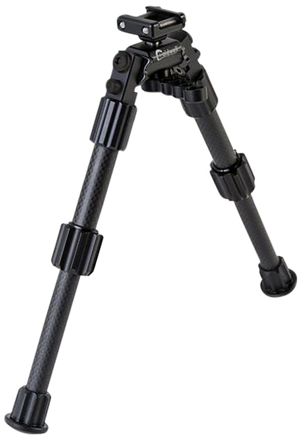 Caldwell 1082222 Accumax Premium Pic Rail Bipod 9-13" Black Carbon Fiber — view 1