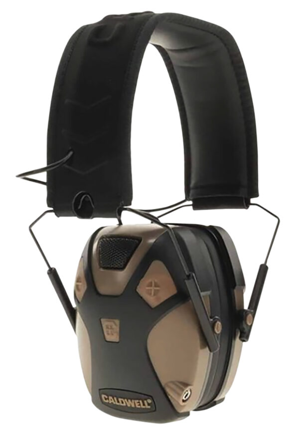 Caldwell 1099603 E-Max Pro 23 dB Over the Head Flat Dark Earth/Black — view 1