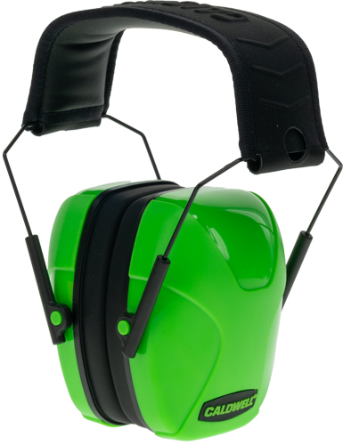 CALDWELL YOUTH PASSIVE EARMUFF - NEON GREEN — view 1