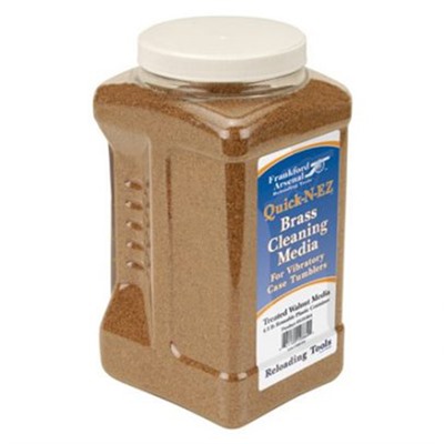 TREATED WALNUT HULL MEDIA IN REUSABLE CONTAINER 5LBS — view 1
