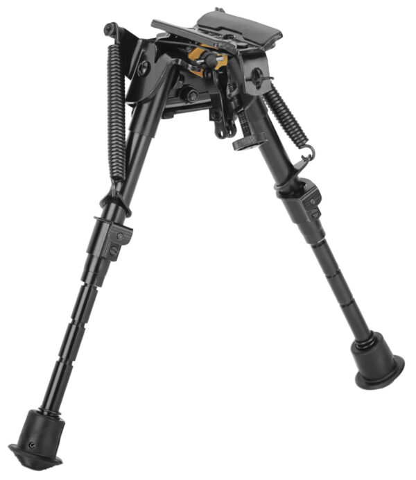 Caldwell 247142 XLA Pivot Bipod 6-9" Black Aluminum — view 1