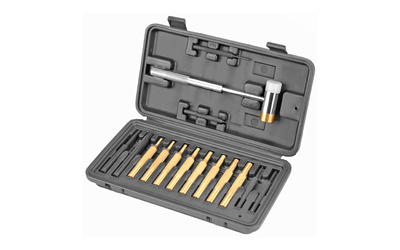 WHEELER HAMMER/PUNCH SET W/CASE — view 1