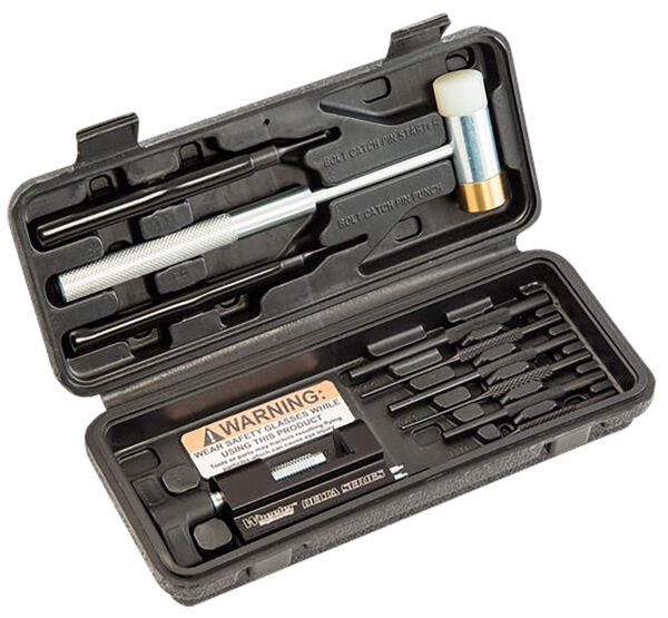 Wheeler 952636 AR15 Hammer & Roll Pin Punch Set Black Steel AR Platform Firearm — view 1