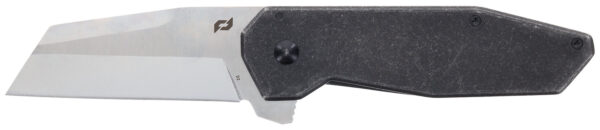 Schrade 1136251 Slyte  3" Folding Plain Satin D2 Steel Blade 4.50" Dark Stonewash Stainless Steel Handle — view 1