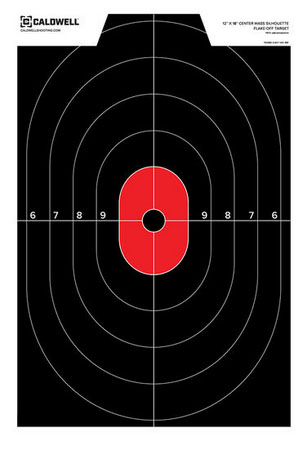 CALDWELL SILHOUETTE CENTER MASS TARGET 8PK — view 1
