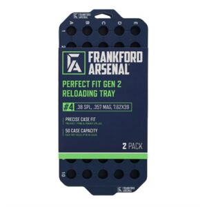 #4 PERFECT FIT GEN2 RELOAD TRAY .38 SPL. .357 MAG 2PK 50 RD