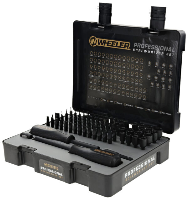 Wheeler 4001003 Professional Screwdriver Set Black 100 Pieces — view 1