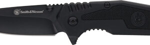 S&W KNIFE S.W.A.T SPRING ASST - 3" BLACK/BLACK LINER LOCK — view 2