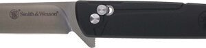 S&W KNIFE 24/7 CROSSBAR FOLDER - 3.25" SS/BLACK GENTLEMAN CARRY — view 2