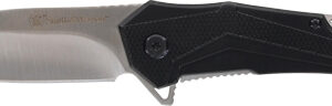 S&W KNIFE OASIS CARABINER - FOLDER 3" BLACK/SS — view 2