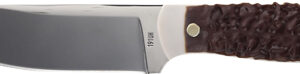 UNCLE HENRY KNIFE NEXT GEN - STAGLON 4.6" BLD W/LTHR SHTH