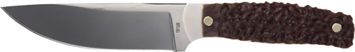UNCLE HENRY KNIFE NEXT GEN - STAGLON 4.6" BLD W/LTHR SHTH — view 1