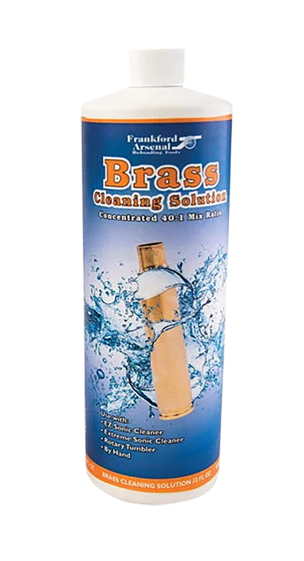 Frankford Arsenal 878787 Ultrasonic Cleaner Brass Cleaner 32 oz Bottle — view 1