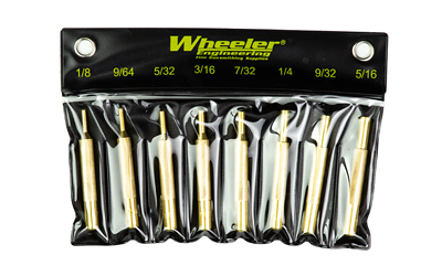 WHEELER BRASS PUNCH SET 8 PIECE — view 1