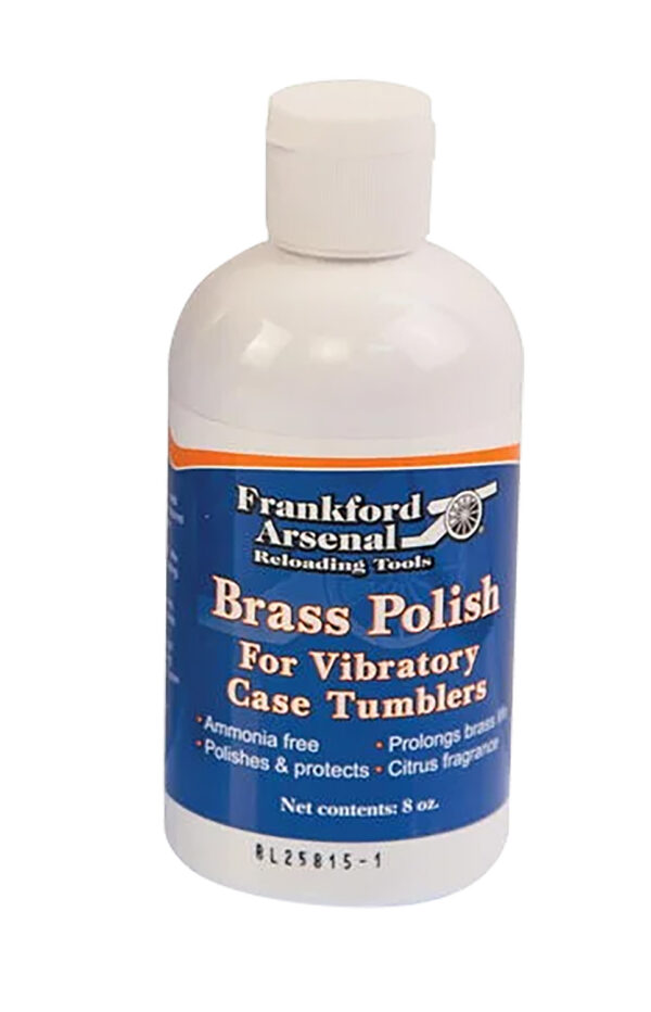 Frankford Arsenal 887335 Quick-N-Ez Brass Polish 8 oz Squeeze Bottle — view 1