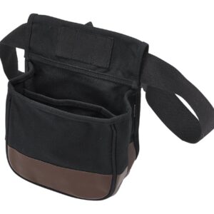 USP P23010  DIVIDED SHELL POUCH BLK/BRN
