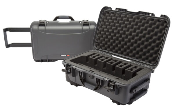 Nanuk 9356UP7 935 6 Up Gun Case Graphite Handgun Resin — view 1
