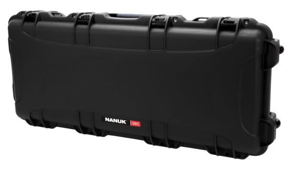 Nanuk 985AR01 985 AR15 Case Black NK-7 Resin w/ Foam Padding Wheels & Handle — view 1