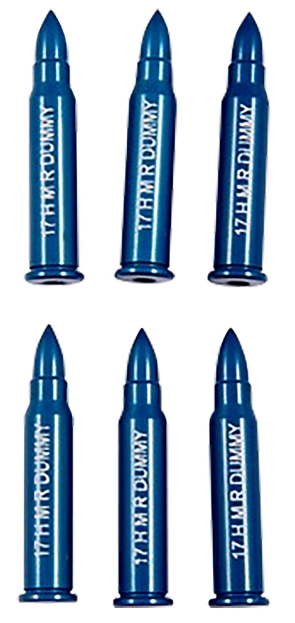 A-Zoom 12202 Rimfire Action Proving Dummy Rounds 17HMR 6Pack — view 1