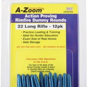 A-ZOOM TRAINING ROUNDS .22LR - ALUMINUM 12-PACK — view 2