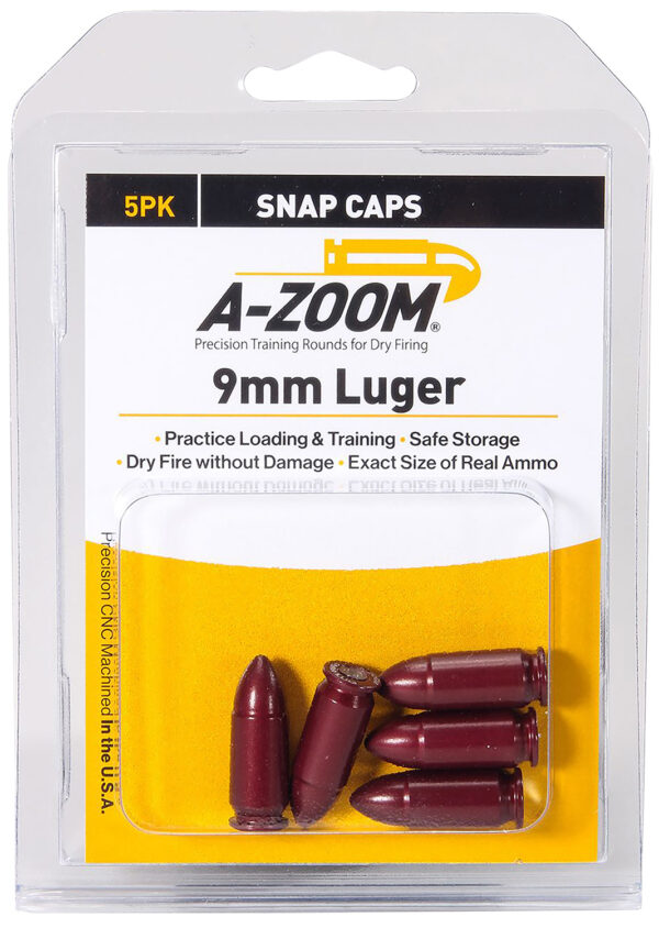 A-Zoom 15116 Pistol Pistol 9mm Luger 5Pack — view 1
