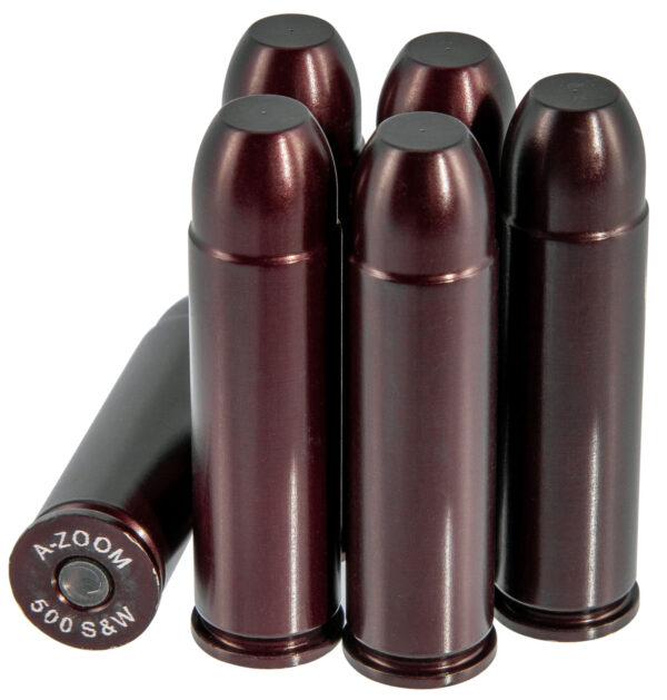 A-Zoom 16144 Revolver Snap Cap 500S&W Mag  6Pack — view 1