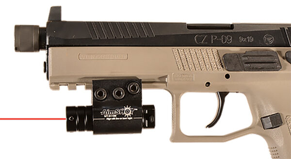 AimShot KT6132 Pistol Laser  Red Matte Black — view 1