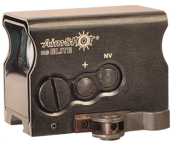 AimShot HGELITECGREE HG Elite  Black Anodized 1 x 34mm 2 MOA Green Dot/65 MOA Circle — view 1