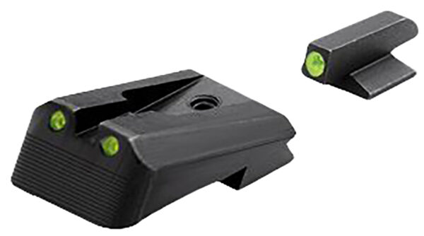 Kimber Mfg.,inc ML11219 1911 Tactical Wedge Fixed Night Sight Set  Green/Tritium Black Outline Front Sight-Green/Tritium Black Outline Rear Sight — view 1