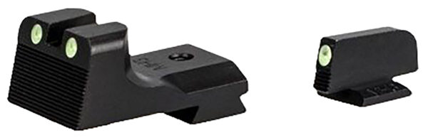Kimber Mfg.,inc ML11230 1911 Ledged Night Sight Set  Green/Tritium Black Outline Front Sight-Green/Tritium Black Outline Rear Sight — view 1