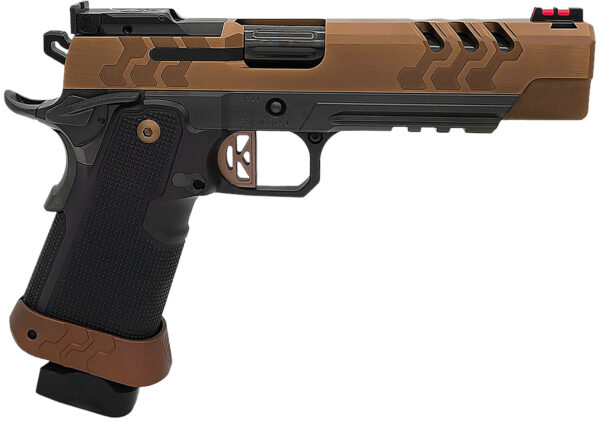 Kimber Mfg.,inc 3500053 2K11 Target (OR)  9mm 20+1 5" High Polished w/ Coyote PVD, Brush Polish Flats w/ DLC Coating Stainless Steel Slide Aluminum Grip — view 1