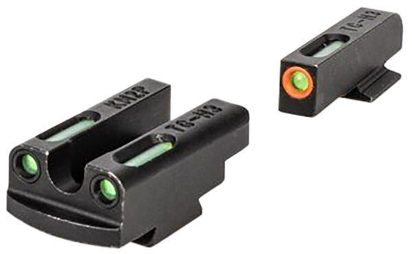 Kimber Mfg.,inc 4000154 Micro 9 Trulgo TFX Pro Sight Set  Green/Fiber Optic Orange Outline Front Sight-Green/Fiber Optic Black Outline Rear Sight — view 1