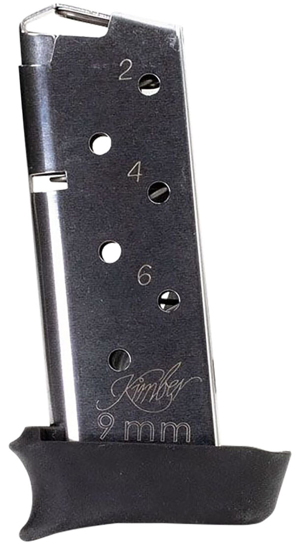Kimber Mfg, Inc 4000905 Micro 9 w/ Hogue Grip Extender 7rd Extended 9mm Luger Stainless — view 1