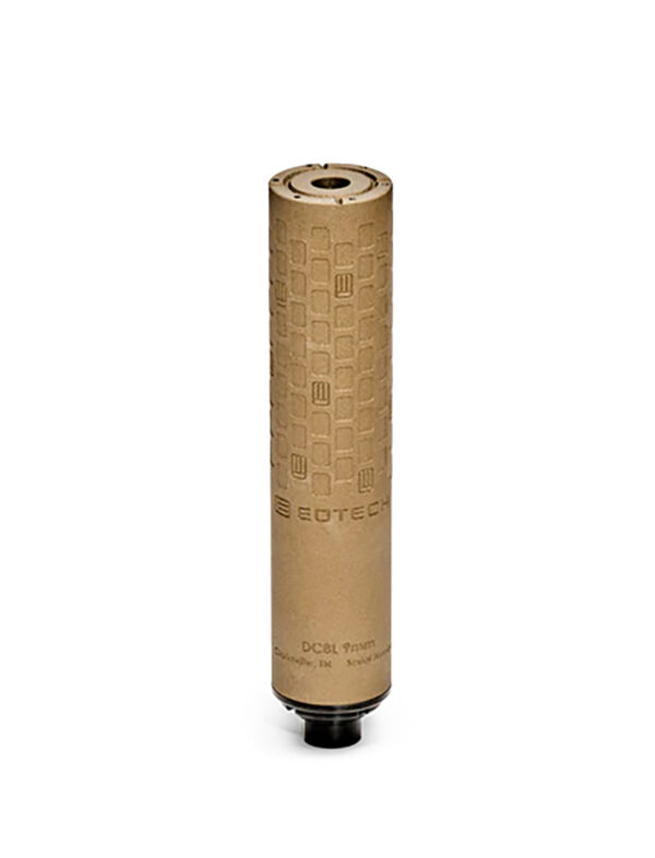 Eotech EOT-DCBL-9CC-TN DCBL Suppressor 9mm 1.60" Tan Titanium — view 1