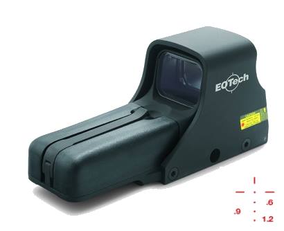 EO TECH 552 308 BALLISTIC RETICLE — view 1