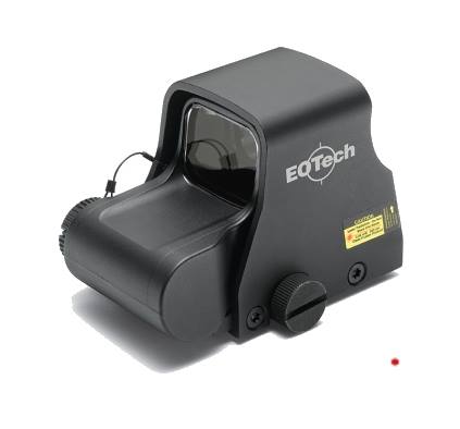 EO TECH XPS2 BLK #1 RED RET CR123 — view 1