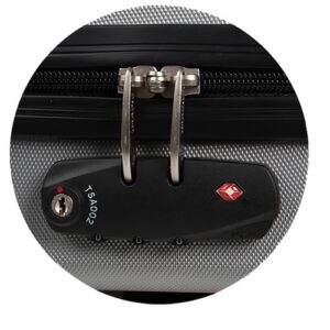 BULLDOG POLYCARBONATE PISTOL - CASE W/ TSA COMO LOCK GREY 9" — view 2