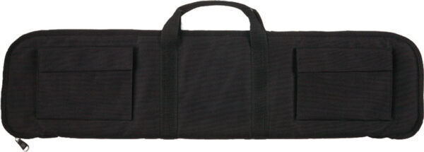 BULLDOG TACTICAL SHOTGUN CASE - 48" BLACK 2 EXTERNAL POCKETS — view 1