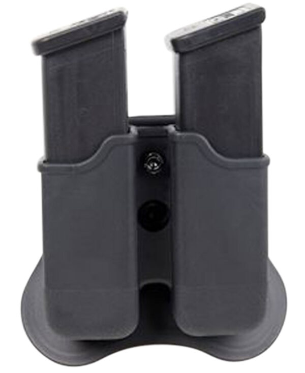 Bulldog PGM Mag Holder  Paddle Black Polymer Paddle Compatible w/ Most Glock 17/19/22/23/26/27/31/32/33/34 Gen1-4. Ambidextrous — view 1