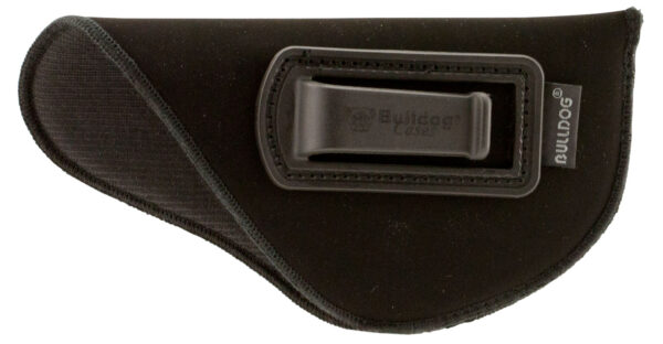 Bulldog DIP3 Deluxe  IWB Black Suede Like Belt Clip Fits Taurus Millennium/2.50-3.75" Barrel Right Hand — view 1