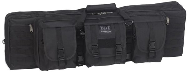 BULLDOG 37" SINGLE TACTICAL CS - 3 LARGE ACCESS POCKETS BLACK — view 1