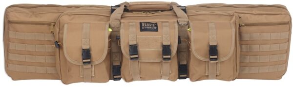 BULLDOG 37" SINGLE TACTICAL CS - 3 LARGE ACCESSORY POCKETS TAN — view 1