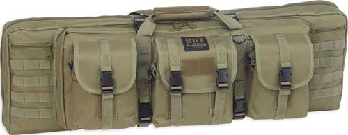 BULLDOG 37" SINGLE TACTICAL CS - 3 LARGE ACCESSORY POCKETS GRN — view 1