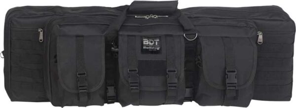 BULLDOG 43" SINGLE TACTICAL CS - 3 LARGE ACCESS POCKETS BLACK — view 1