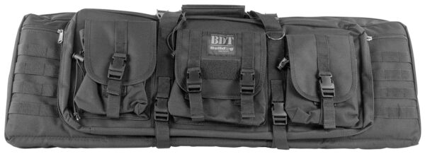 Bulldog BDT6037B BDT Tactical Double Black Nylon 2 Rifles — view 1