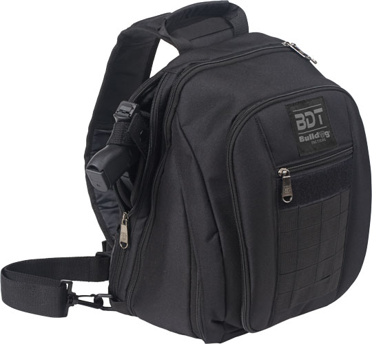 BULLDOG BDT SMALL SLING PACK - W/MOLLE WEBBING BLACK — view 1