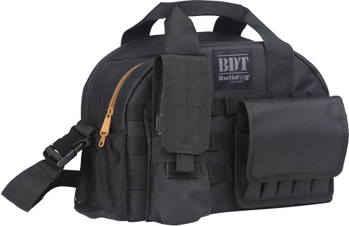 BULLDOG TACTICAL RANGE BAG W/ - MOLLE MAG POUCHES BLACK — view 1